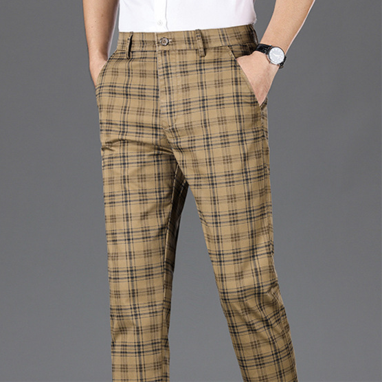 Côte & Rue Check Trousers
