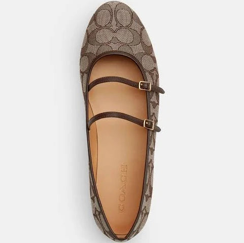 Mary Jane's In Signature Jacquard