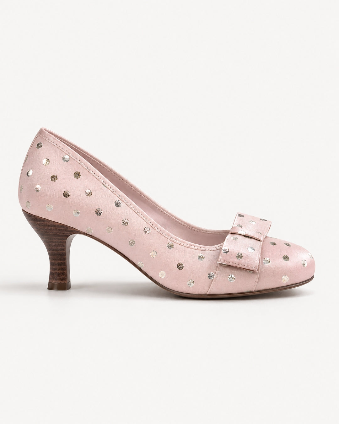 Lucie Polka Bow Heels