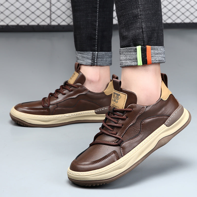 Pelle Italiana Genuine Leather Sneakers
