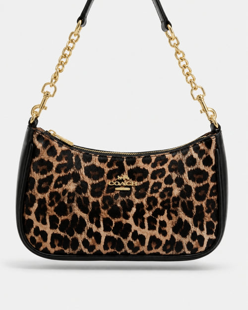 Leopard Print Teri Shoulder Bag