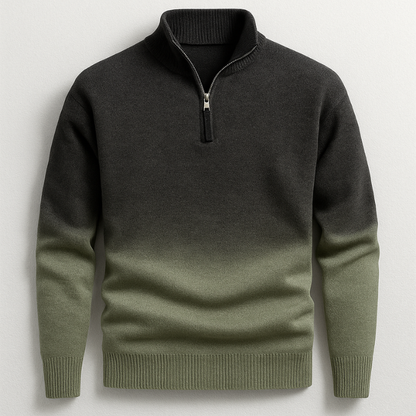 Luca Ombre Quarter-Zip Pullover