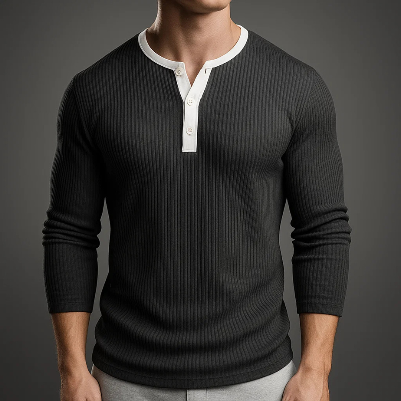 Brennan Henley Long Sleeve Shirt