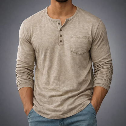 Carter Henley Long Sleeve Shirt