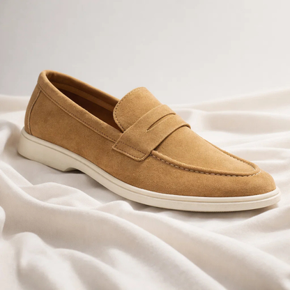 Beckham Suede Penny Loafers