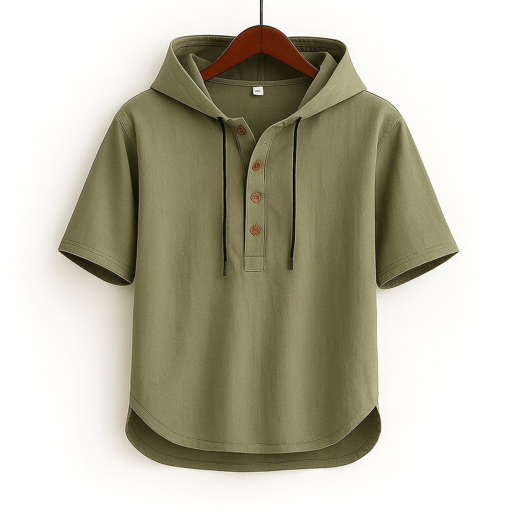 Milo Linen Hoodie