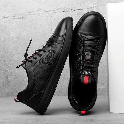 Arte Medusa Leather Sneakers