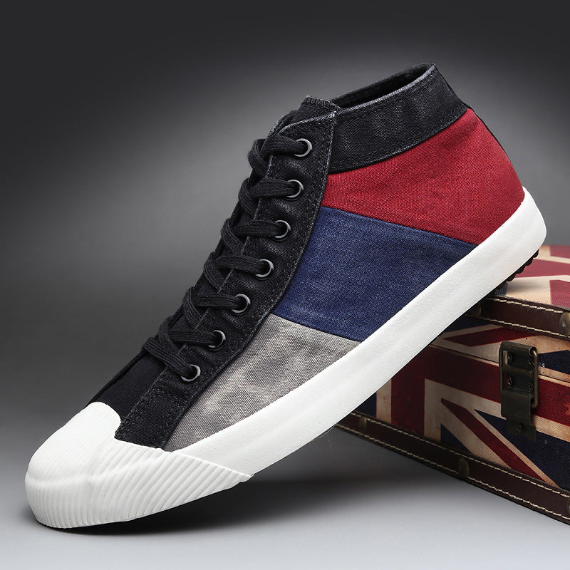Gallagher Hi-Top Canvas Sneakers