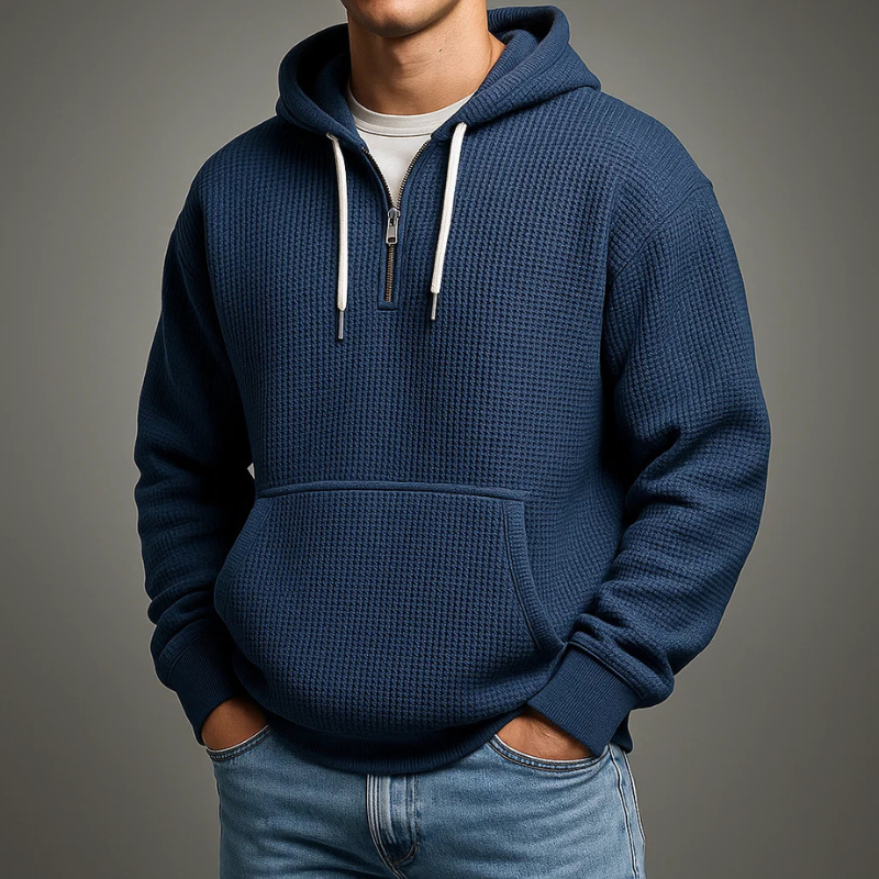 Brennan Waffle Hoodie