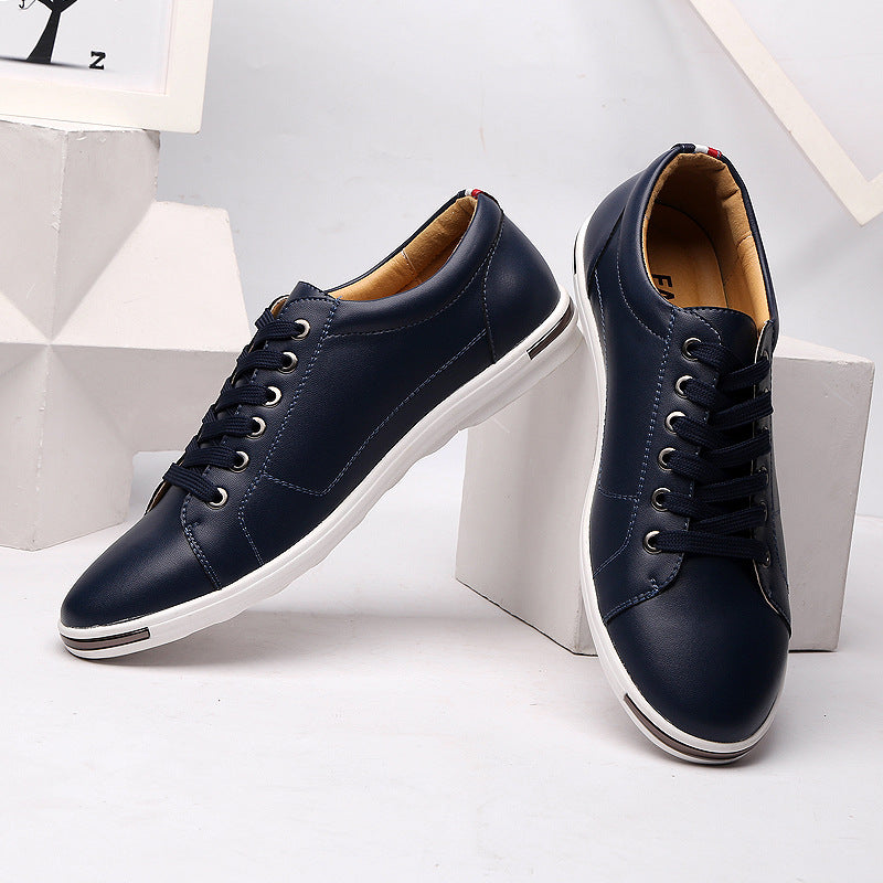 Sebastien Genuine Leather Sneakers