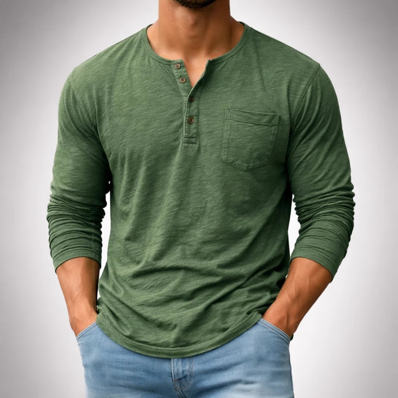 Carter Henley Long Sleeve Shirt
