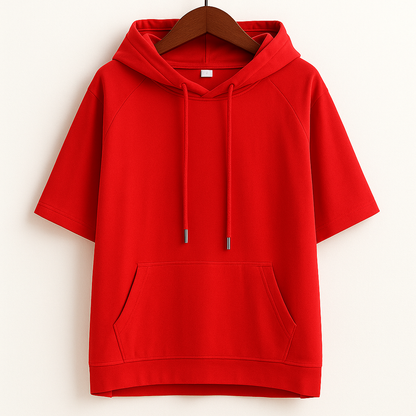 Elise Short-Sleeve Hoodie