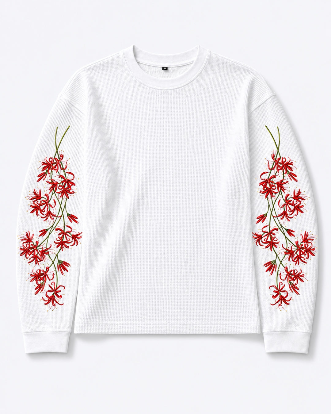 Crimson Lily Unisex Waffle Long Sleeve