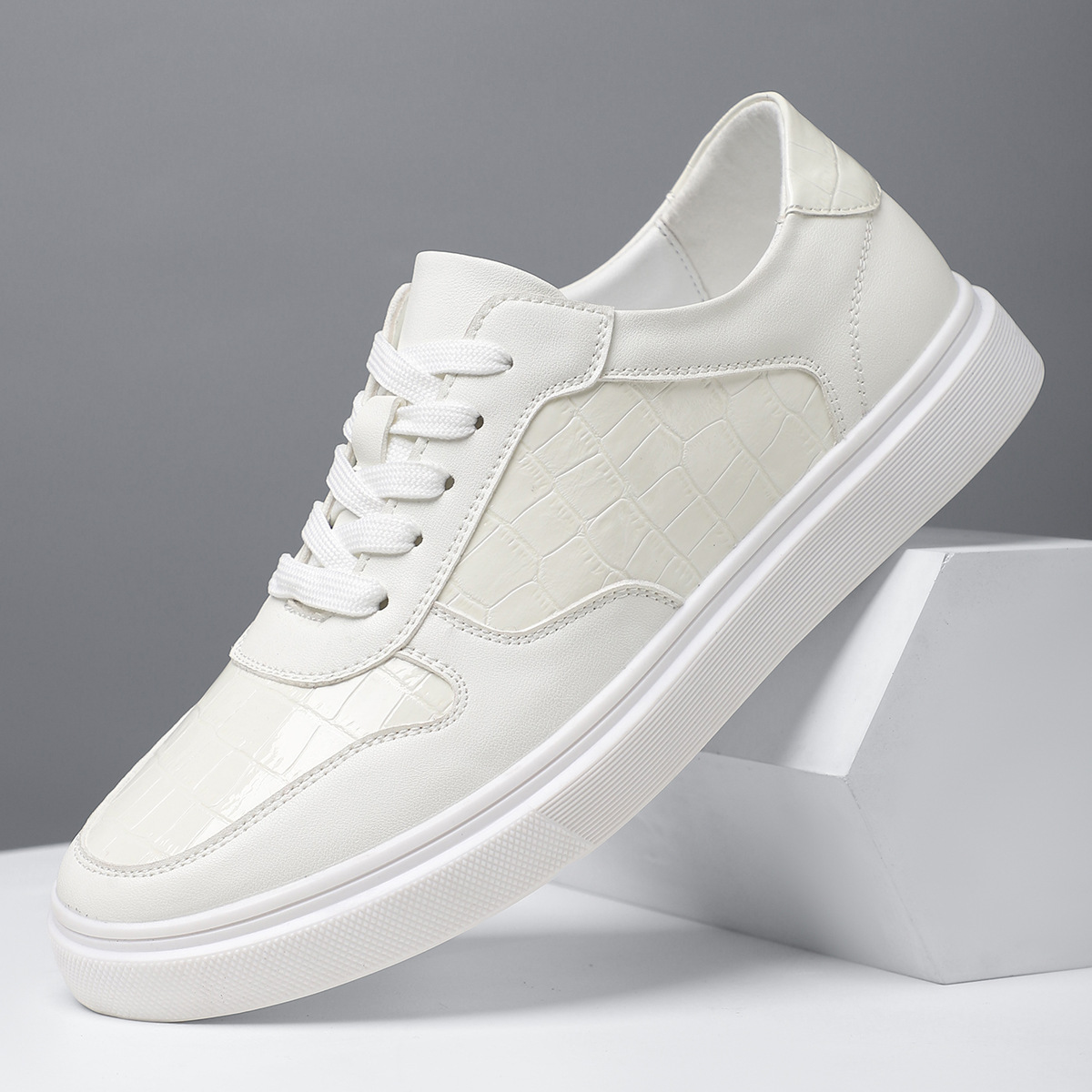 Luciano Genuine Leather Sneakers