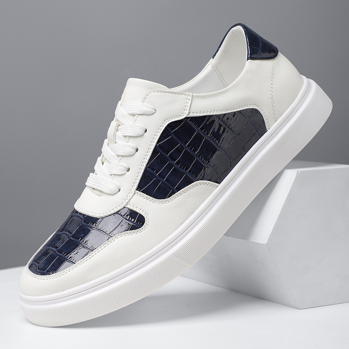 Luciano Genuine Leather Sneakers