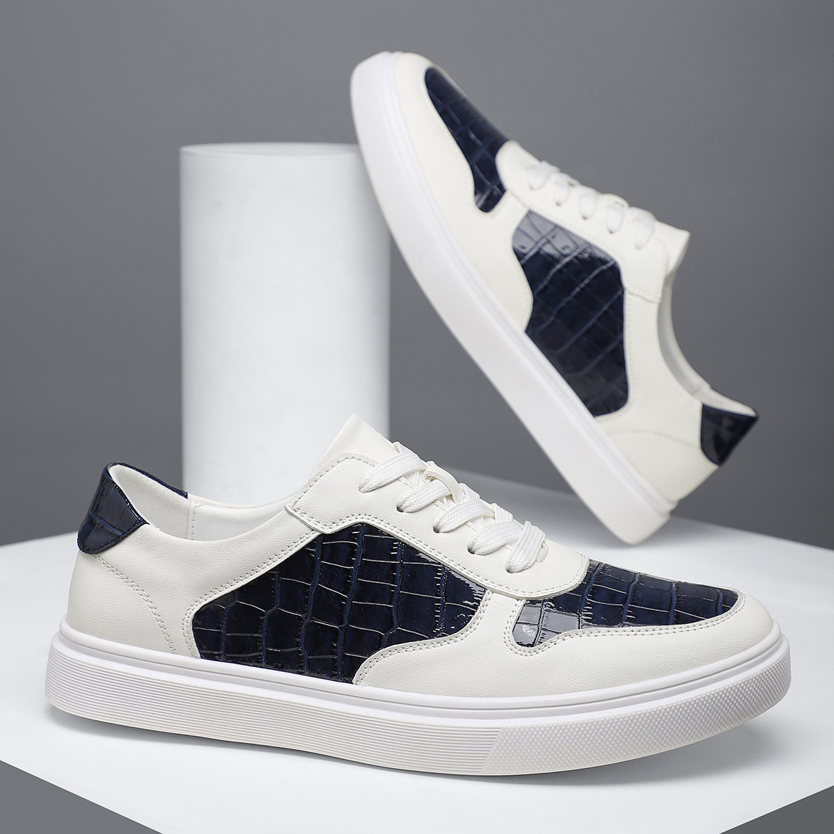 Luciano Genuine Leather Sneakers