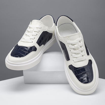 Luciano Genuine Leather Sneakers