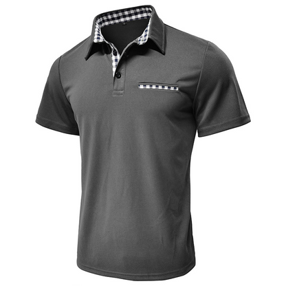 Hudson Gingham Polo Shirt