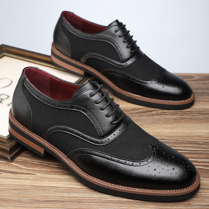 Belmont Leather Brogue Dress Shoes
