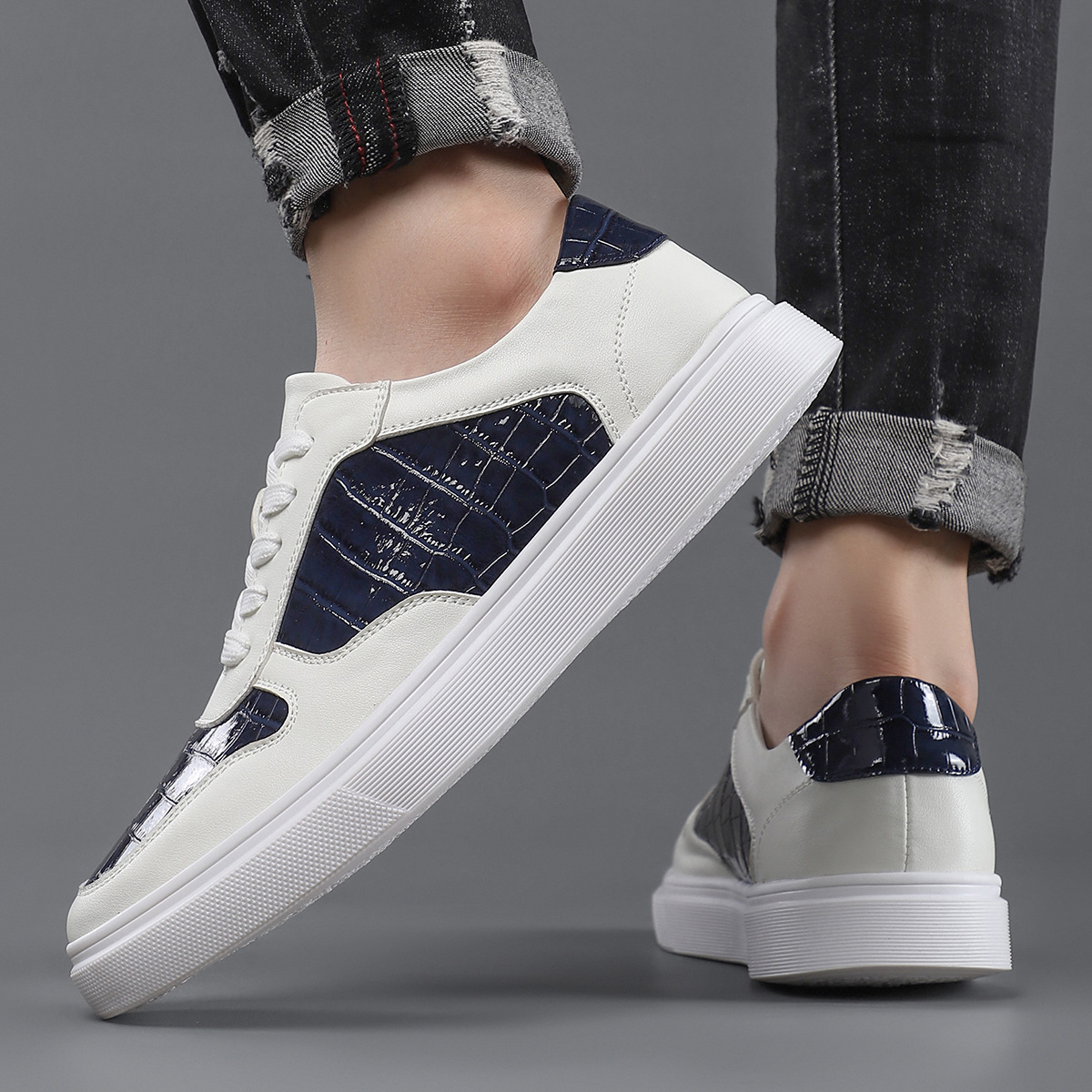 Luciano Genuine Leather Sneakers