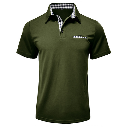 Hudson Gingham Polo Shirt