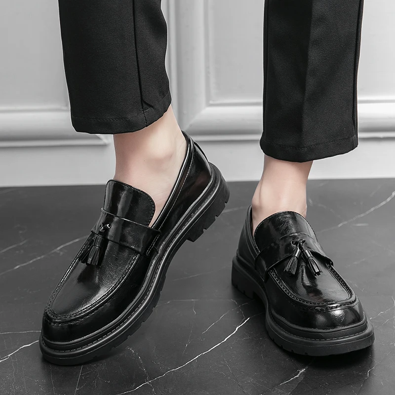 Belmont Leather Tassel Loafers
