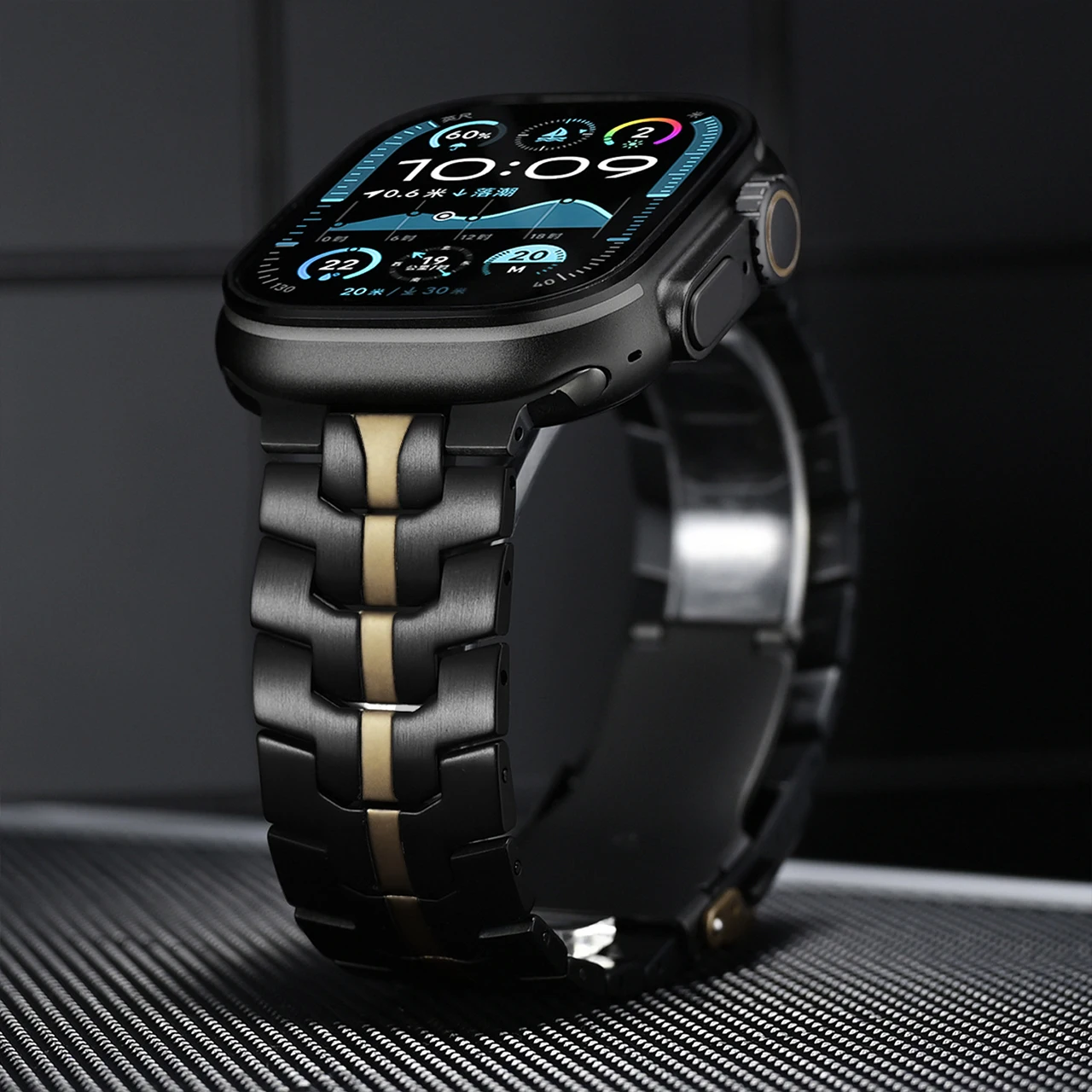 Wayfarer Stainless Steel Apple Watch Band