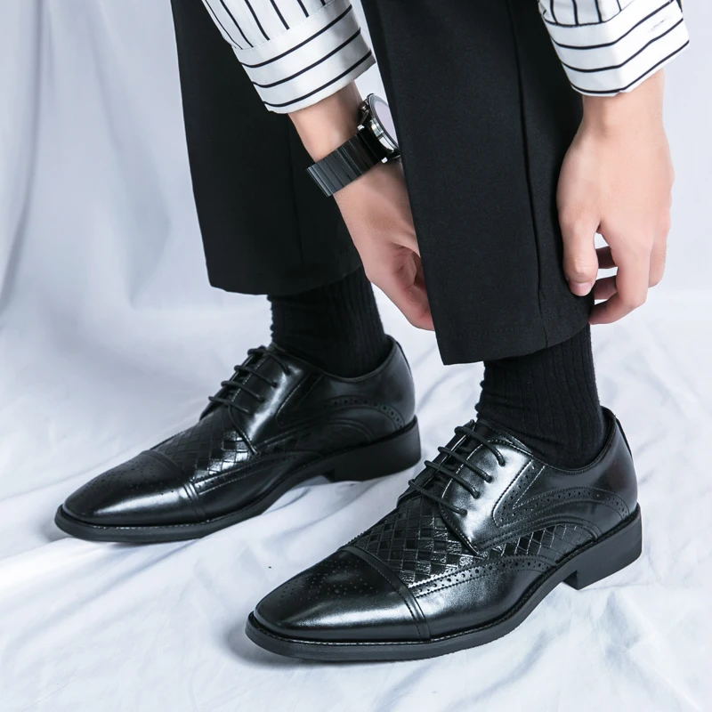 Kensington Leather Brogue Dress Shoes