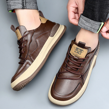 Pelle Italiana Genuine Leather Sneakers