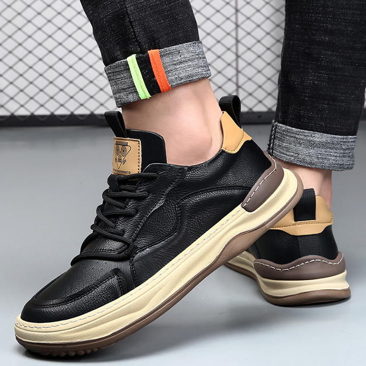 Pelle Italiana Genuine Leather Sneakers