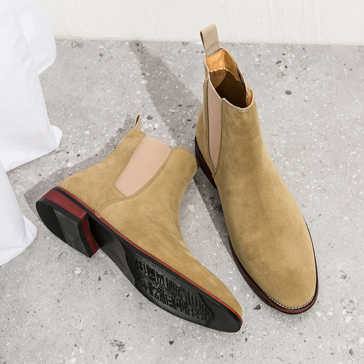Chesterfield Suede Chelsea Boots