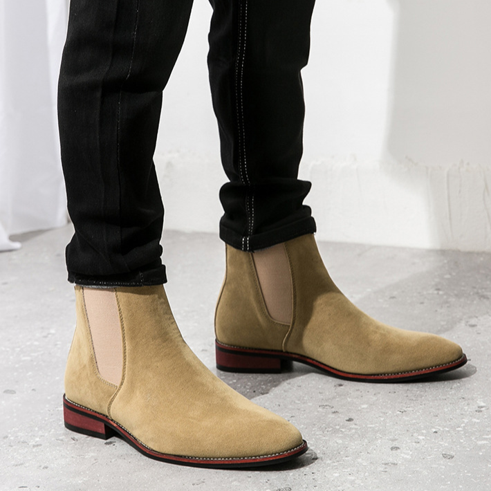 Chesterfield Suede Chelsea Boots