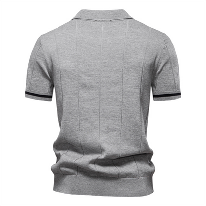 Emiliano Quarter-Zip Polo