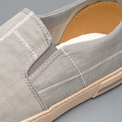 Mondrian Canvas Slip-Ons