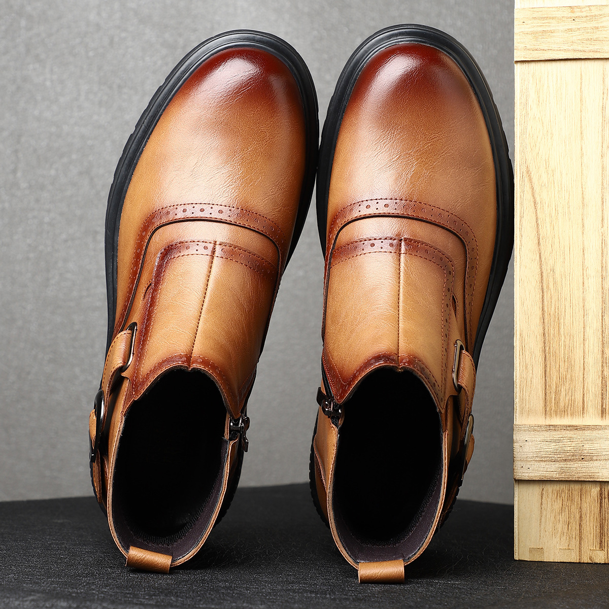 Preston Genuine Leather Boots