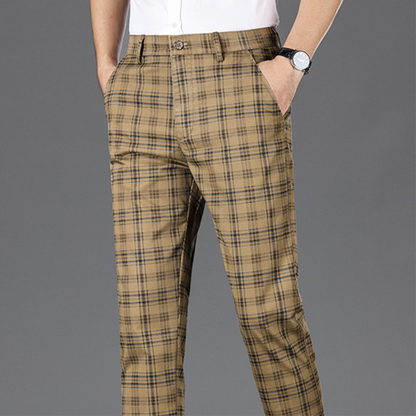 Côte & Rue Check Trousers
