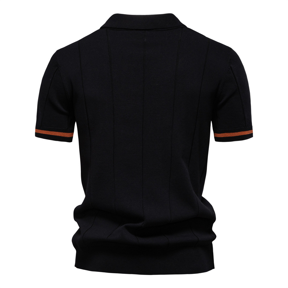 Emiliano Quarter-Zip Polo