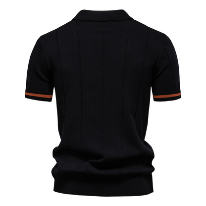 Emiliano Quarter-Zip Polo