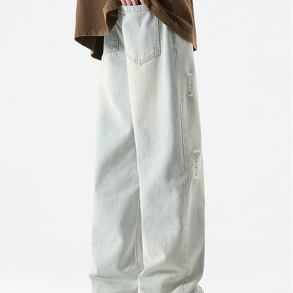 Nexus Distressed Denim Joggers