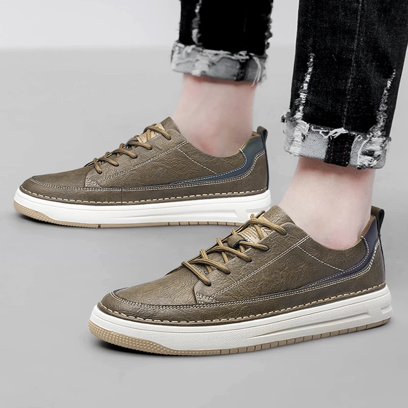 Visconti Genuine Leather Sneakers