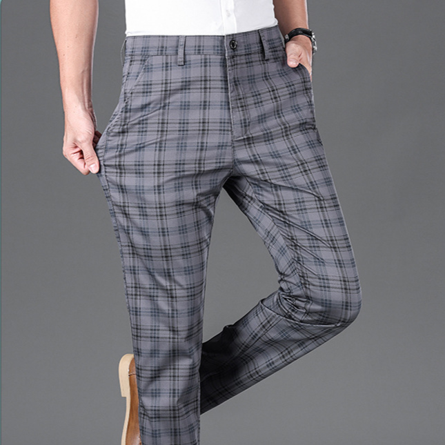 Côte & Rue Check Trousers