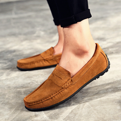 Palermo Suede Penny Loafers