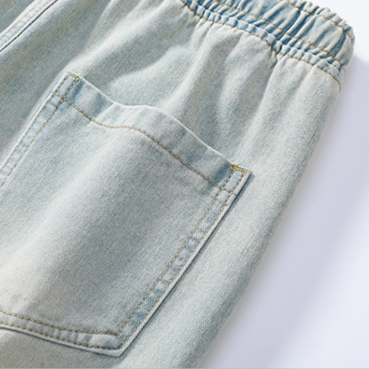Nexus Distressed Denim Joggers