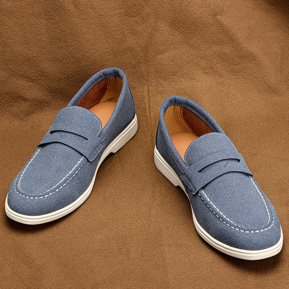 Beckham Suede Penny Loafers
