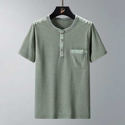 Hudson Waffle Knit Henley