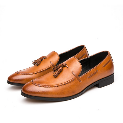 Cambridge Leather Tassel Loafers