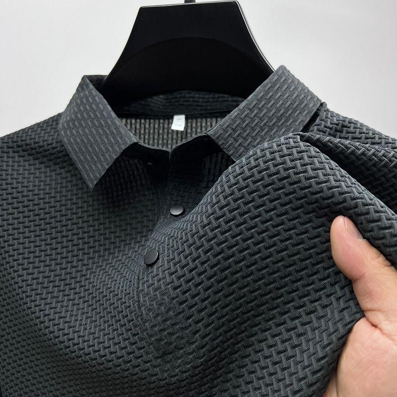 Bracciano Premium Silk Polo Shirt