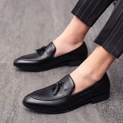 Cambridge Leather Tassel Loafers