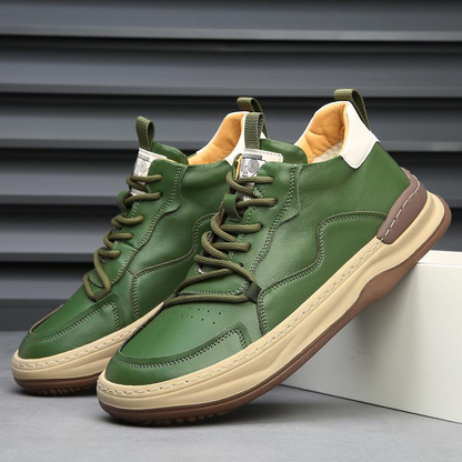 Arturo Italiana Leather Sneakers