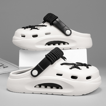 Orbit Laced Clogs